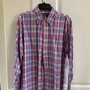 Men button shirt